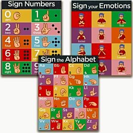Hubble Bubble Kids ASL Charts