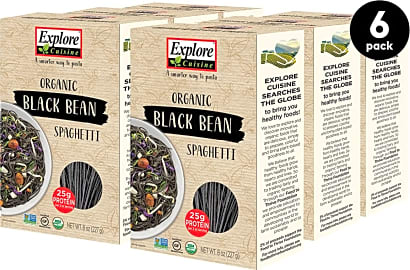 Explore Cuisine Black Bean Spaghetti