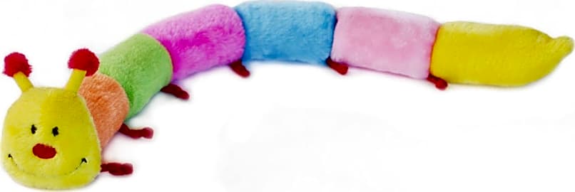 ZippyPaws Colorful Caterpillar Plush