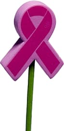 Private Label Pink Ribbon Toppers