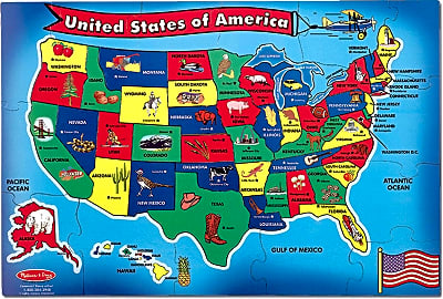 Melissa & Doug USA Map