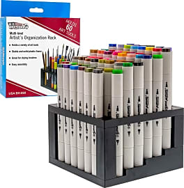US Art Supply Multi-Level Rack