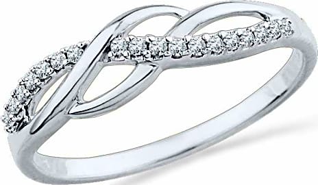 D-Gold Sterling Silver Twisted