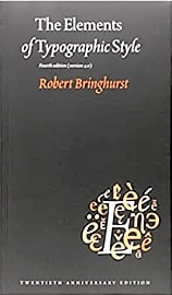 The Elements of Typographic Style