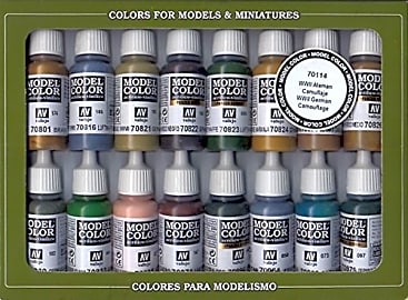 Acrylicos Vallejo WWII German