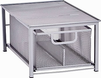 AmazonBasics Mesh Sliding Basket