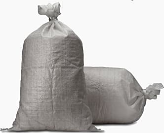 UpNorth White Woven Sand Bags