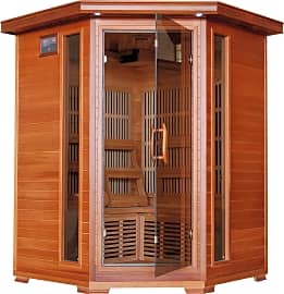 Radiant Three-Person Cedar Corner