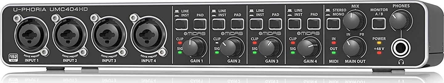 Behringer U-Phoria UMC404HD