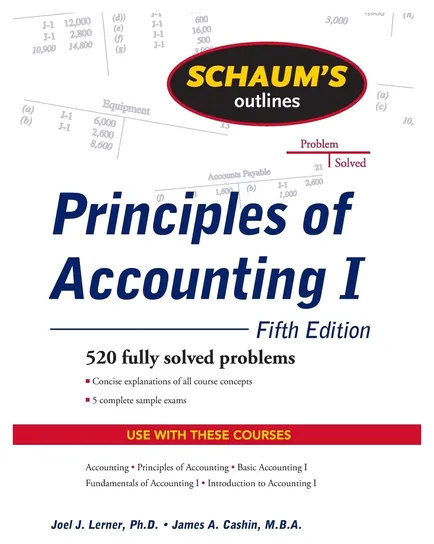 Schaum's Outline Principles of Accounting