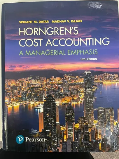 Horngren's Cost Accounting