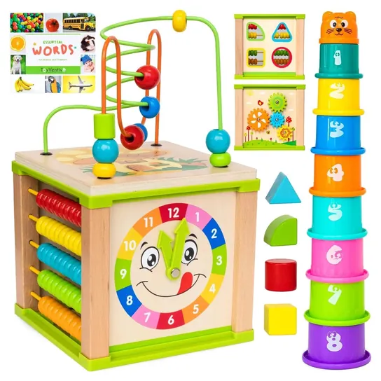 Toyventive Activity Cube Set