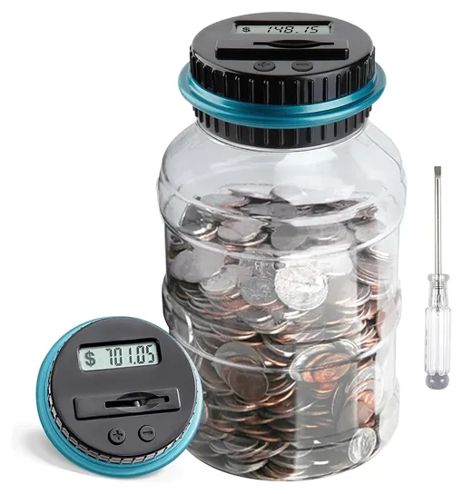 Vcertcpl Digital Coin Jar