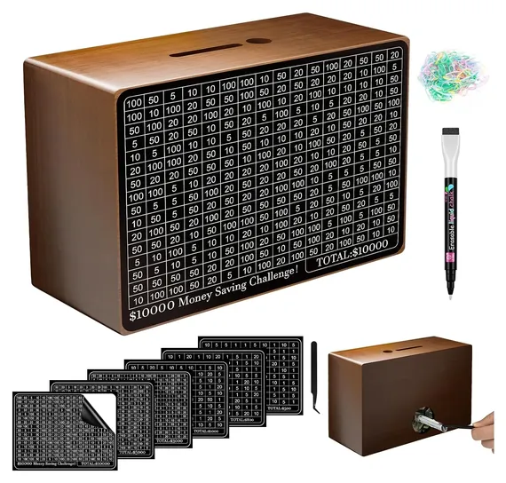 Gomyrod Savings Challenge Box