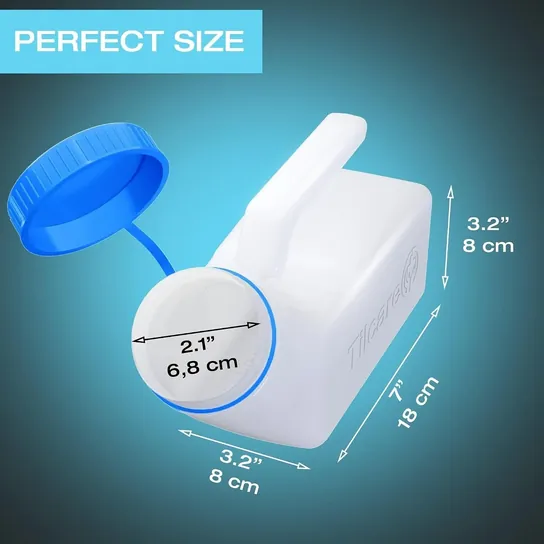 Tilcare Spill-Proof Urinal