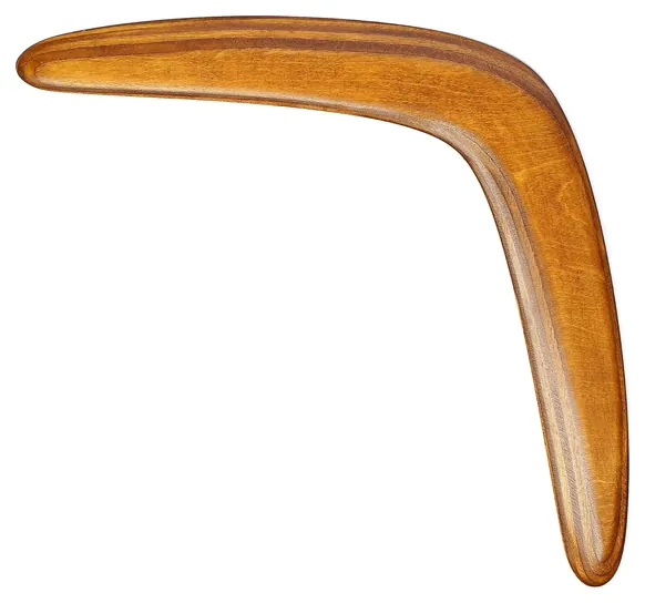 MB Wooden Boomerangs 18-Inch