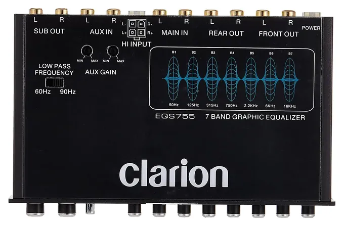 Clarion EQS755