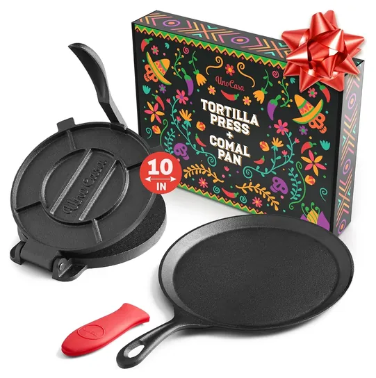 Uno Casa Tortilla Press Bundle