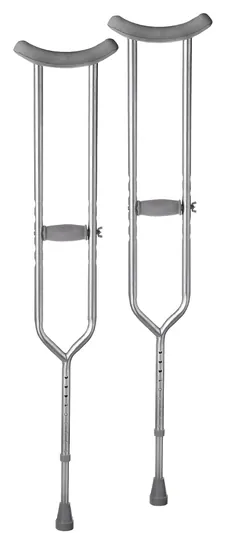 Medline Steel Bariatric Crutches
