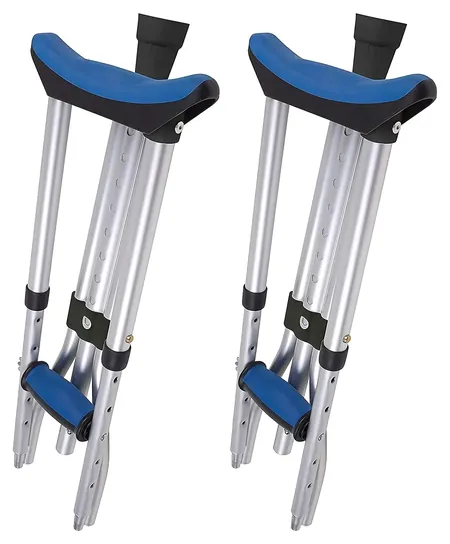 Carex Folding Aluminum Crutches