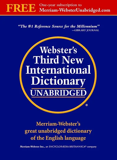 Webster's Third New International
