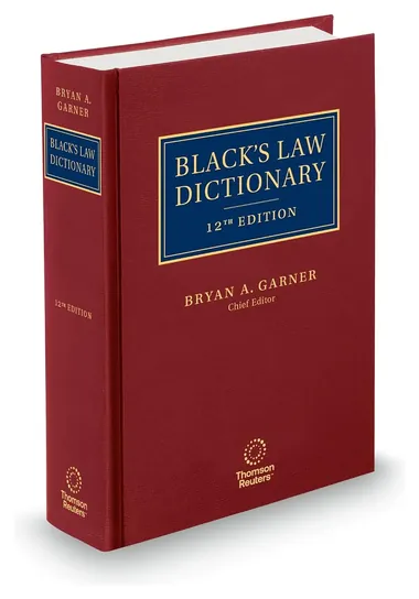 Black's Law Dictionary 12th Edition