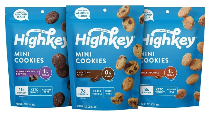 HighKey Mini Cookies