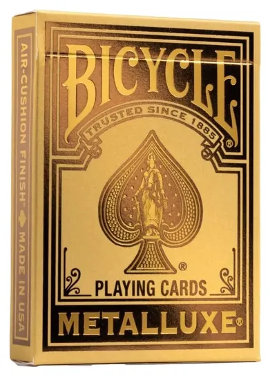 Bicycle Metalluxe Gold