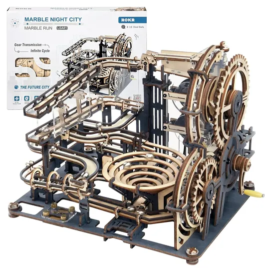 ROKR Marble Run Night City