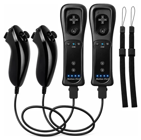 TechKen Motion 2-in-1 Remote and Nunchuk Set