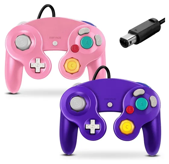 FIOTOK GameCube Controller 2-Pack