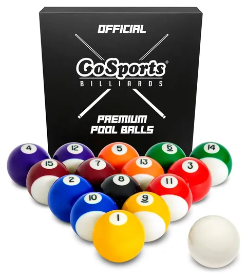 GoSports Regulation Pool Balls