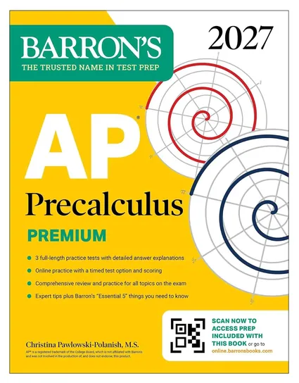 Barron's AP Precalculus Premium
