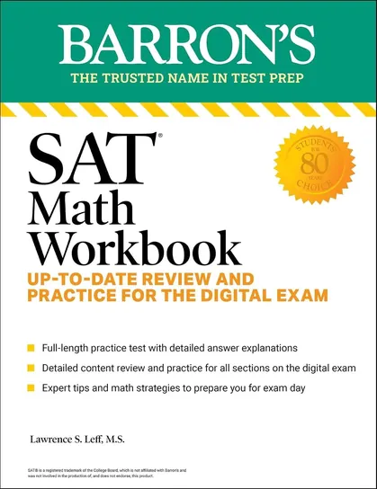 Barron's SAT Math Workbook