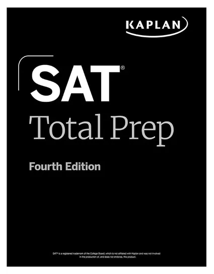 Kaplan SAT Total Prep