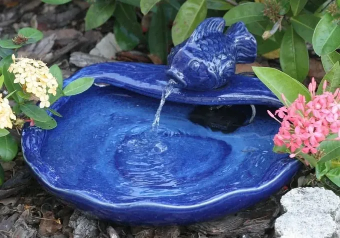 Smart Solar Koi Fountain