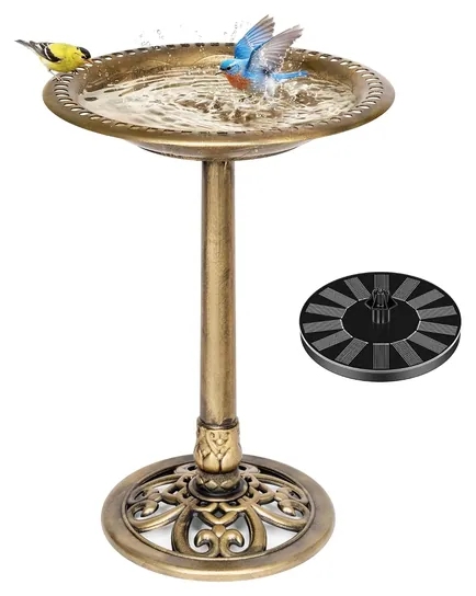 Vivohome Bird Bath Combo