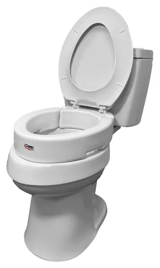 Carex Hinged Toilet Seat Riser