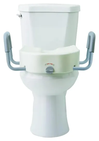 Medline Locking Raised Toilet Seat