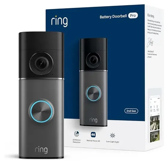 Ring Battery Doorbell 4K Pro