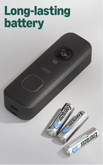 Blink Battery Doorbell 2K+