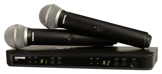 Shure BLX288/PG58