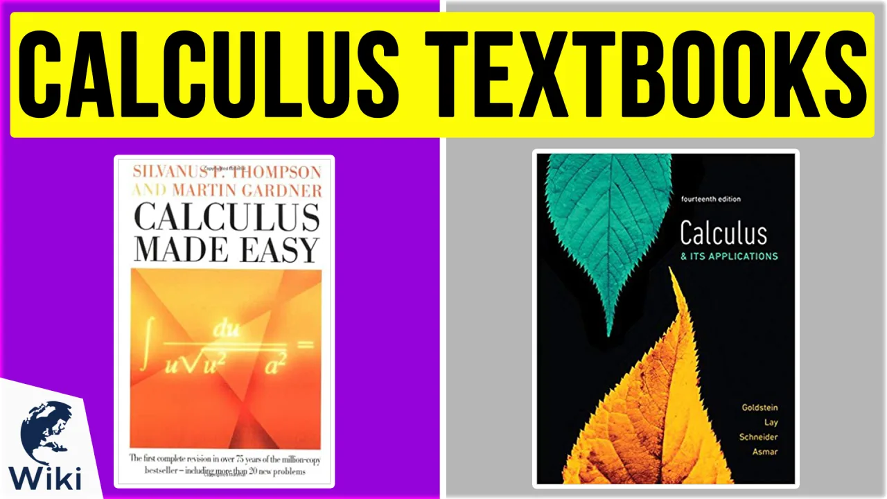 10 Best Calculus Textbooks