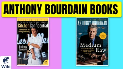 Best Anthony Bourdain Books